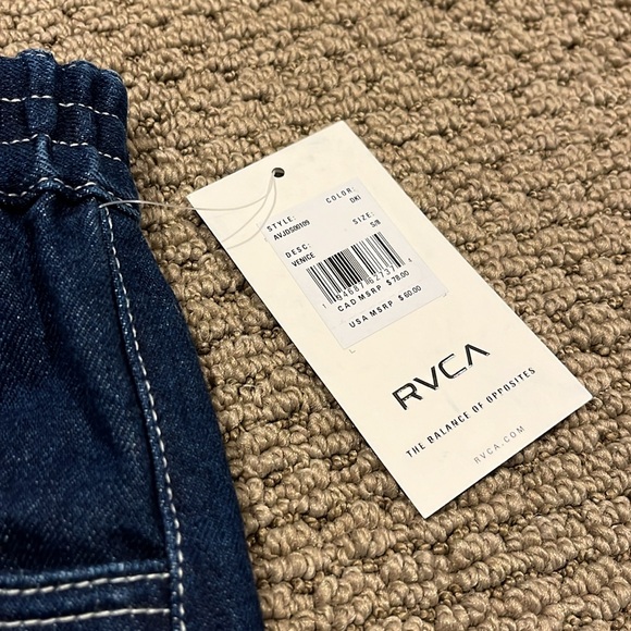 RVCA Venice Shorts Wmn (dark indigo) - Picture 3 of 5